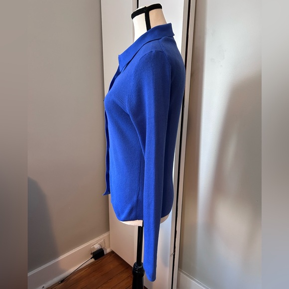 GAP Women's Royal Blue Cardigan Size Small & Tall - Picture 2 of 16